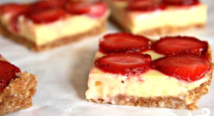 Клубничные пирожные