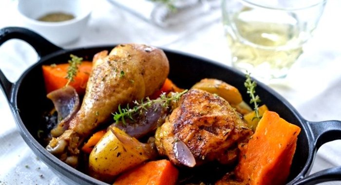 Жаркое с тыквой