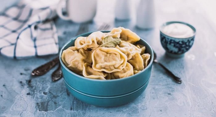 Пельмени с индейкой