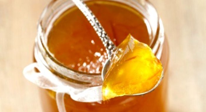 Золотистый лимонный мармелад