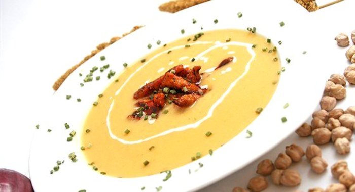 Суп-пюре с турецким горохом