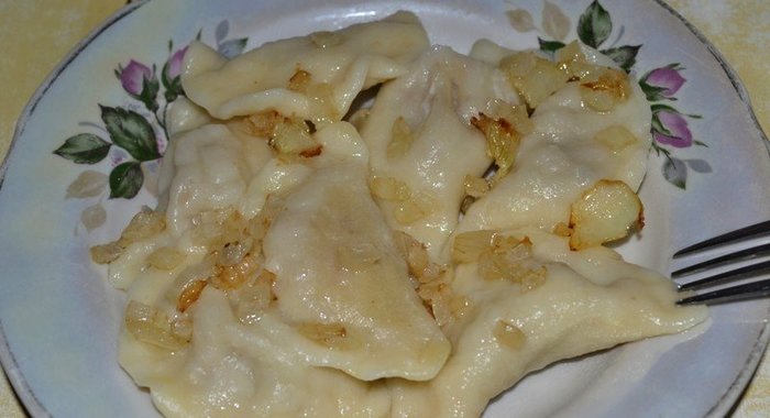 Вареники с мясом