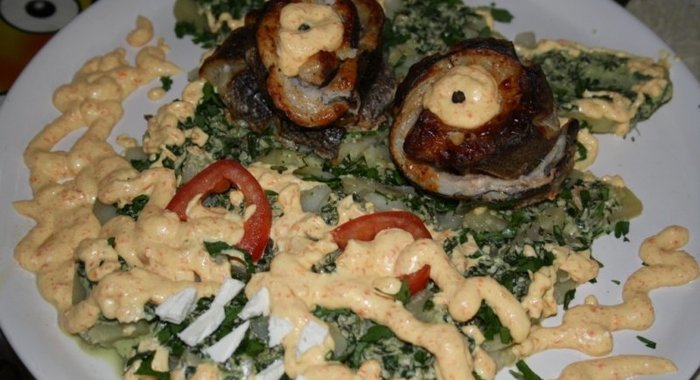 Новогоднее рыбное жаркое Оскал дракона