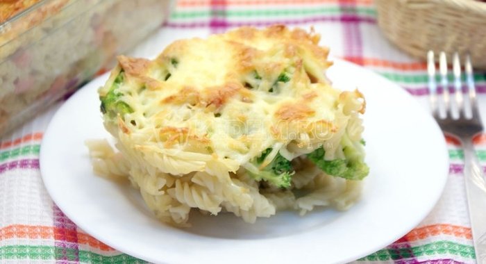 Шницель с чесноком