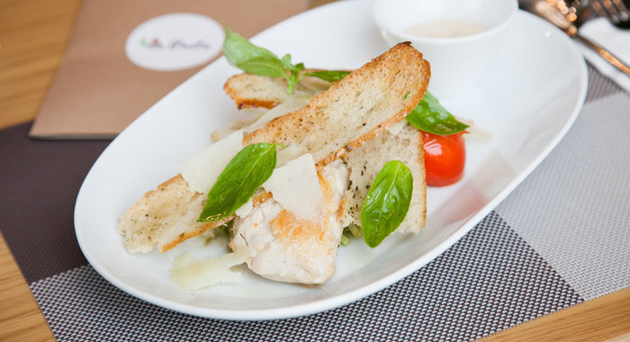 Куриная грудка а-ля «Цезарь»