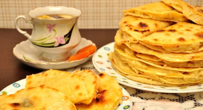 Лепешки кыстыбый