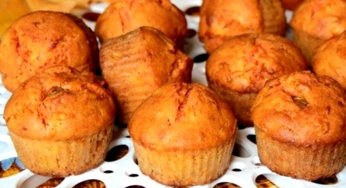 Кексы тыквенно-апельсиновые