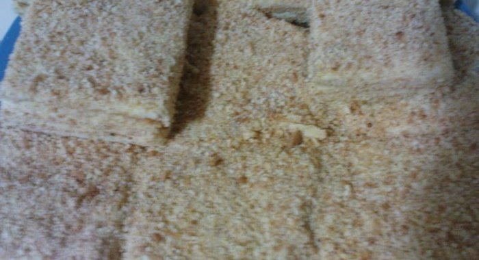 Пирожное с творожным суфле