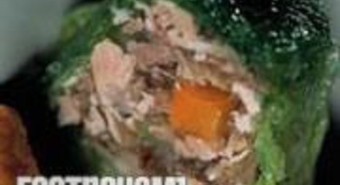 Холодец в савойской капусте