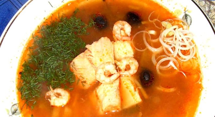 Солянка рыбная сборная