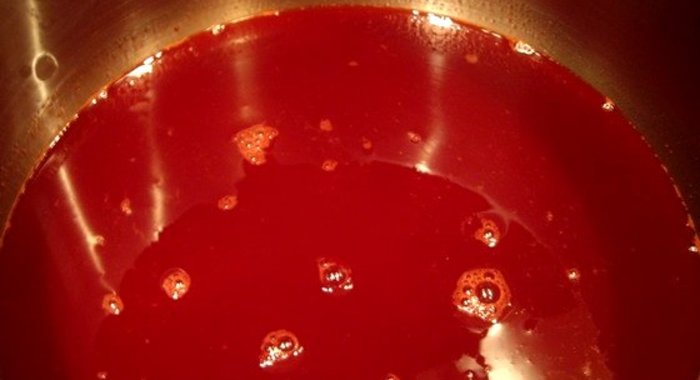 Малиновый джем без косточек