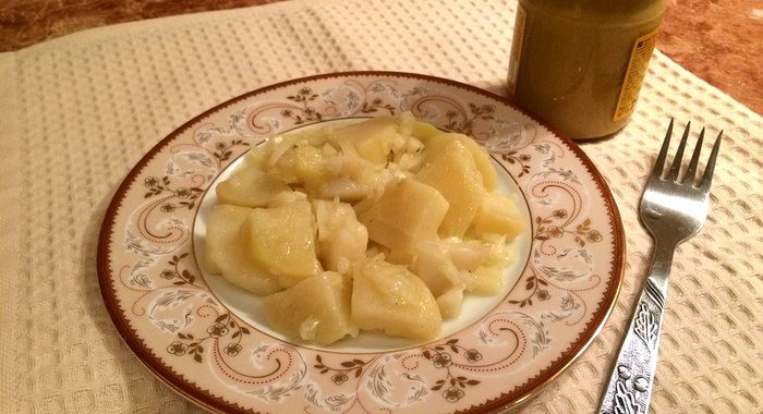 Немецкий картофельный салат