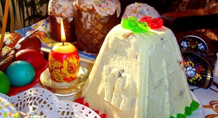 Творожная пасха с агар-агаром