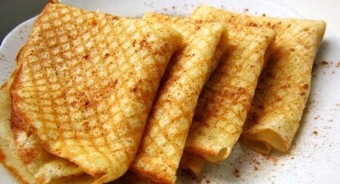 Блины с корицей