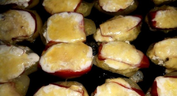 Картофельные бутерброды