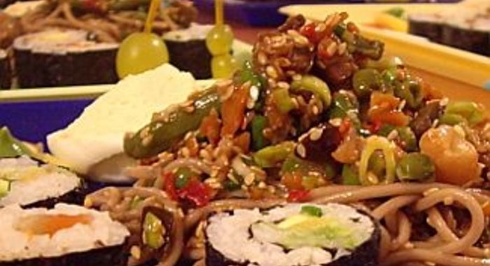 Гречневая вермишель по-китайски