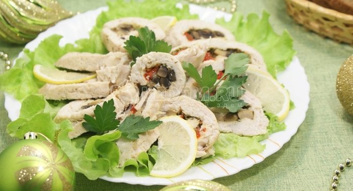 Куриный рулет