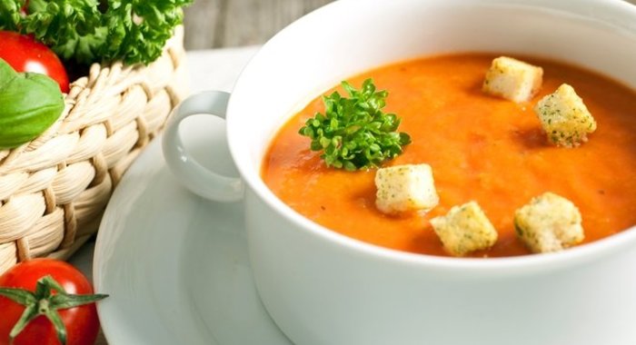 Тыквенный суп-пюре с сыром