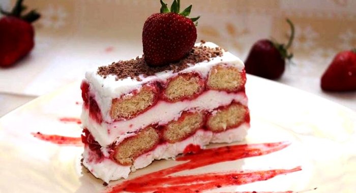 Клубничный тирамису