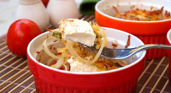 Буюрди - греческая сырная запеканка