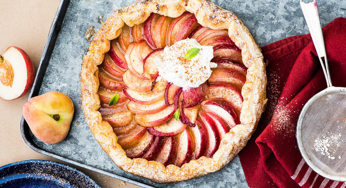 Творожные пирожки с яблоками