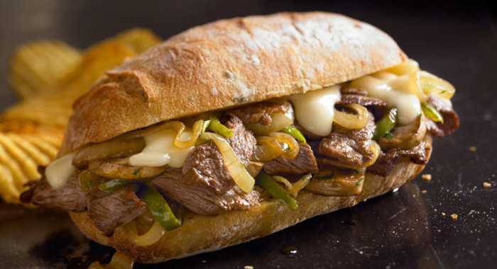 Чизстейк по-филадельфийски