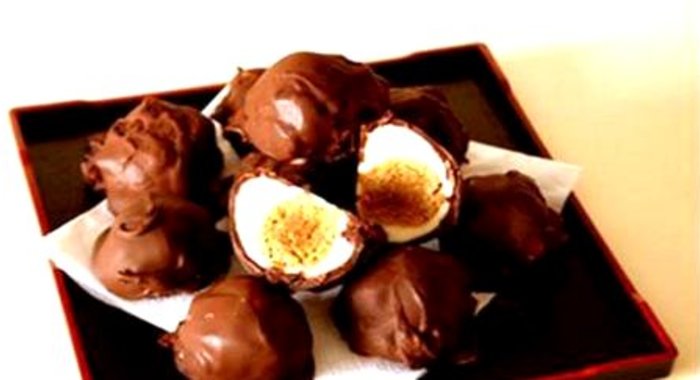 Пасхальные творожные яйца