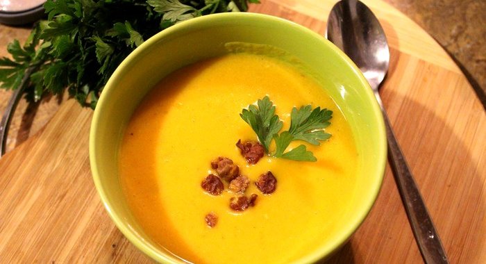 Морковный суп-пюре