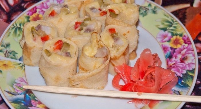 Суши-ролы по-украински
