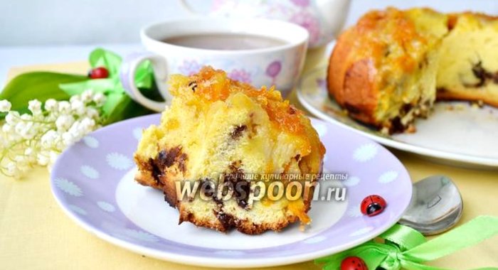 Кекс банановый с имбирём