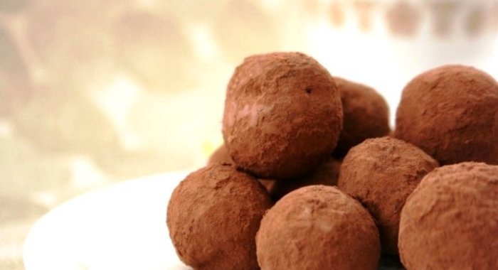 Трюфели с сухофруктами и орехами