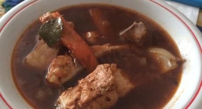 Венгерский гуляш из рыбы