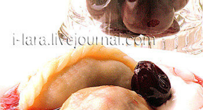 Вареники с черешней