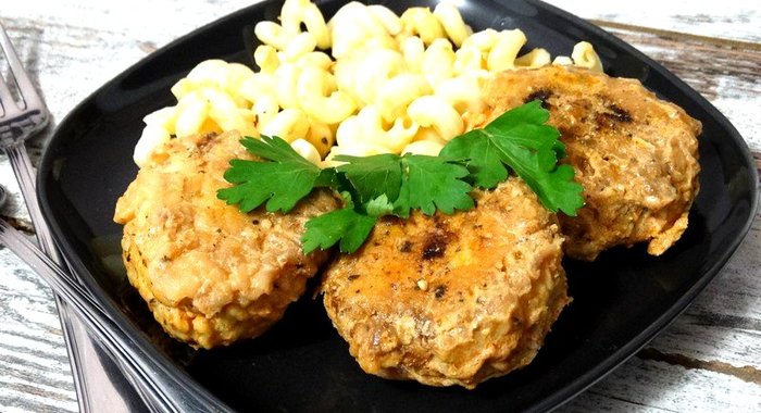 Ленивые голубцы с курицей и рисом