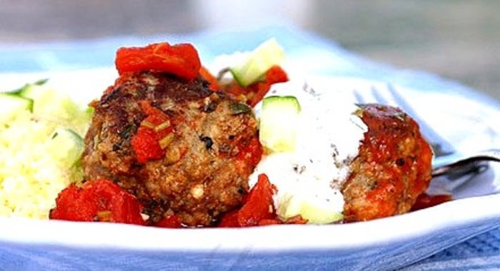 Тефтели по-гречески