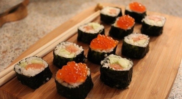 Домашние роллы