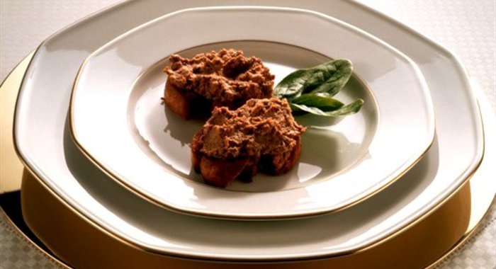 Грибной паштет с рикоттой