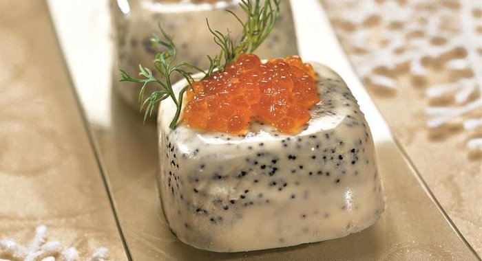 Мусс из белой спаржи