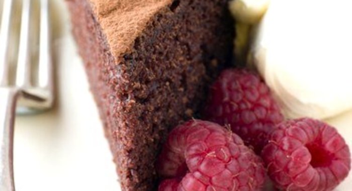 Новогодний шоколадный пирог