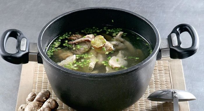 Китайский куриный бульон