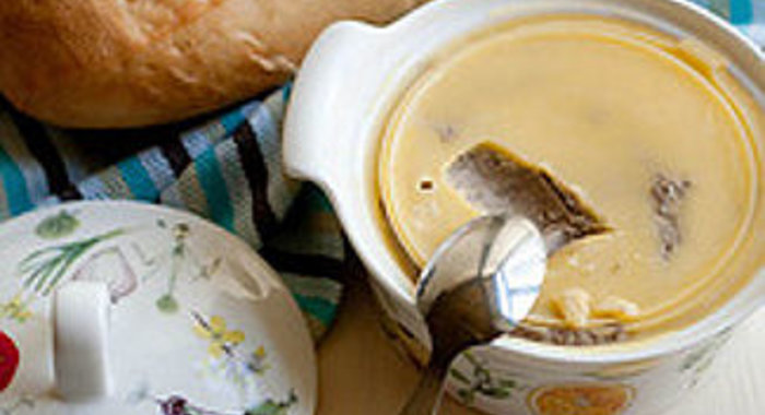 Печеночный паштет с грибами