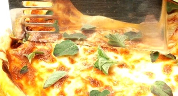 Лазанья с овощами и фаршем