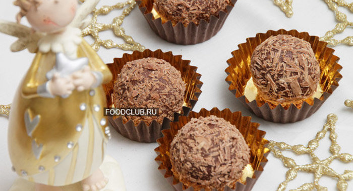 Шоколадные конфеты с начинкой