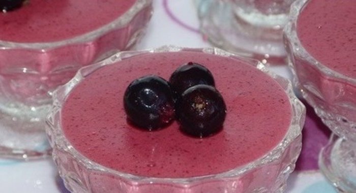 Мусс из смородины