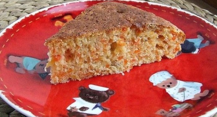 Морковная коврижка