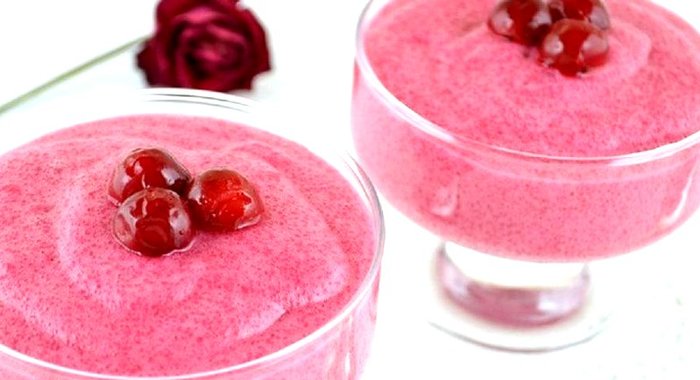 Мусс вишневый