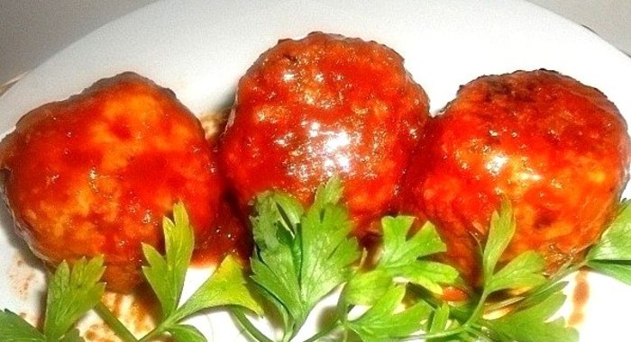 Тефтели из красной рыбы