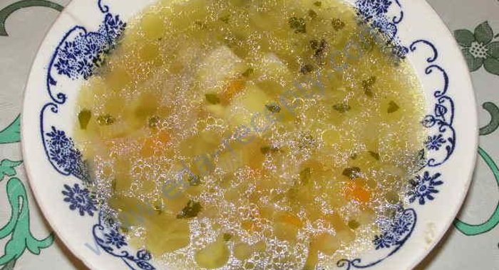 Рыбный суп уха из головы толстолобика