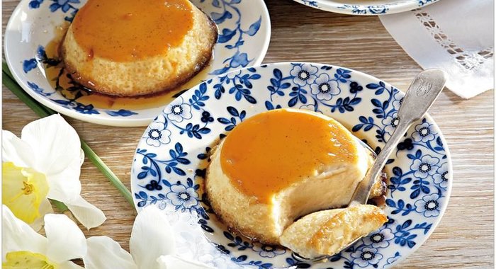 Крем-карамель с корицей