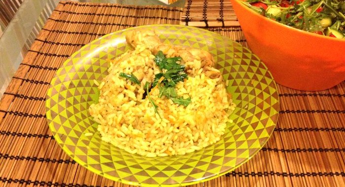 Плов с курицей по‑бураковски